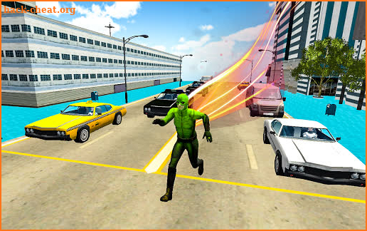 Multi Speed Superhero Flash Games 3D screenshot