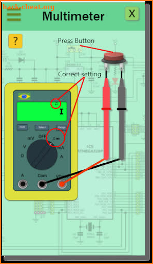 Multimeter Simulator screenshot