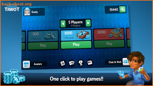 Multiplayer Tarot Game screenshot