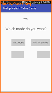 Multiplication Table Game screenshot