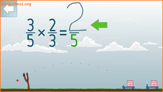 Multiplying Fractions screenshot