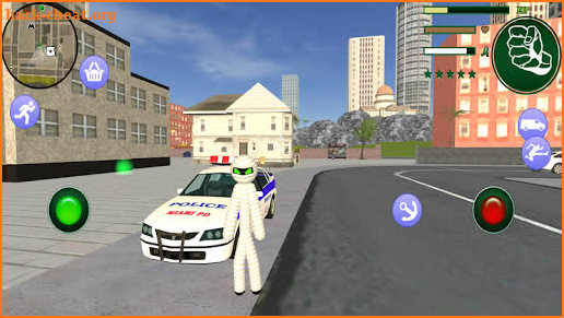 Mummy Stickman Rope Hero  Gangstar crime Simulator screenshot