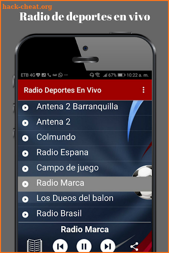 Mundial de Rusia 2018 radio en vivo screenshot