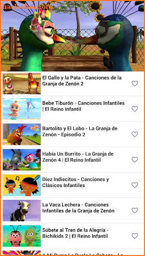 Mundo infantil Rimas infantiles screenshot