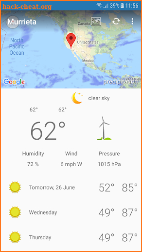 Murrieta, CA - weather and more screenshot