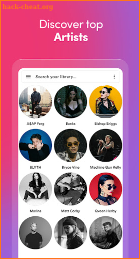 Musae Music Player screenshot