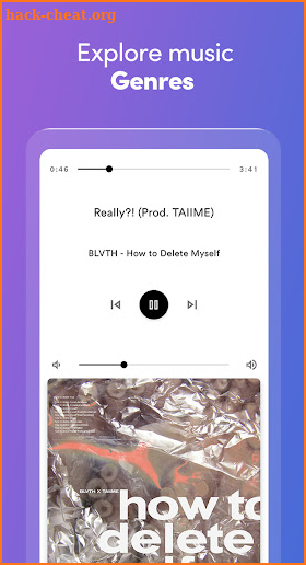 Musae Music Player screenshot