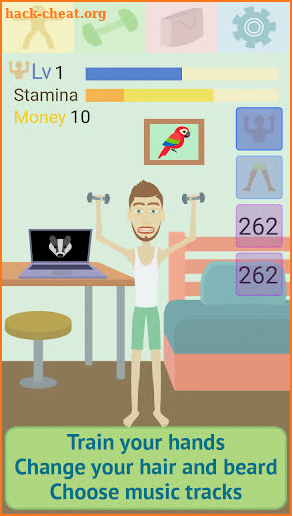 Muscle clicker 2: RPG Gym game screenshot