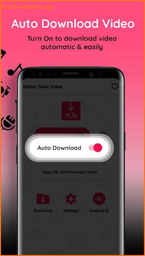 Muser download for musically Musesave, Tik tok app screenshot