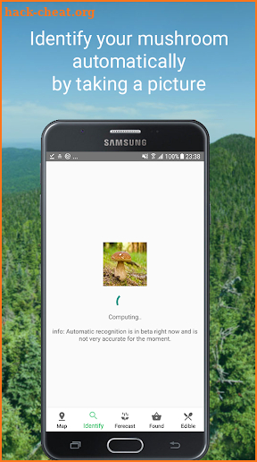 Mushroom Identify - Automatic picture recognition screenshot