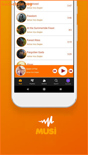 Musi Simple Music Streaming 2021 screenshot