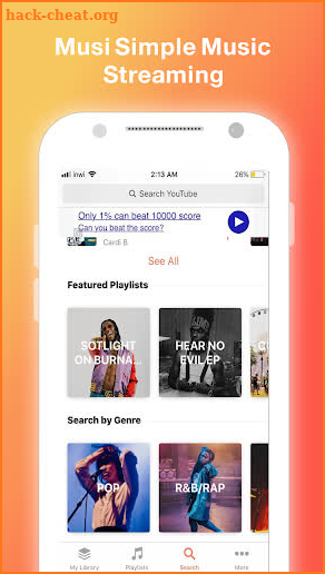 Musi : Simple Music Streaming Advice 2019 screenshot