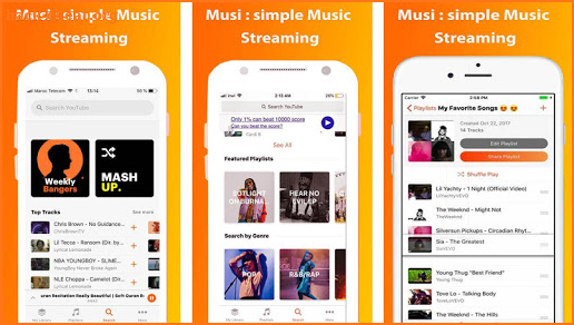 Musi Simple Music Streaming Tutor screenshot