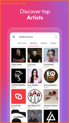 Musi Stream - Free Music Streaming: Music Player screenshot