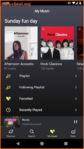 Musi Stream: Simple Free Music Streaming screenshot