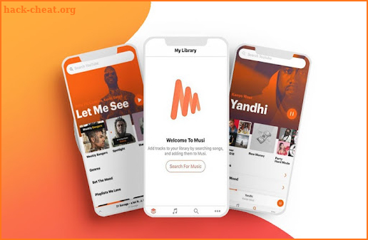 Musi-streaming music screenshot