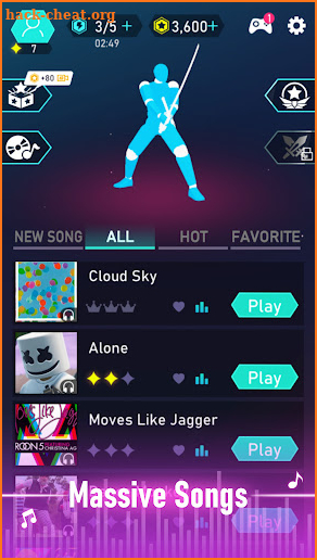 Music Blade: EDM Rhythm Runner screenshot