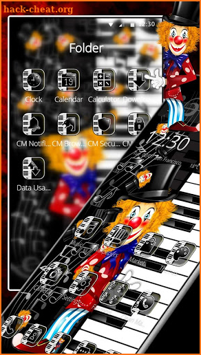 Music Clown Piano Gravity Theme screenshot