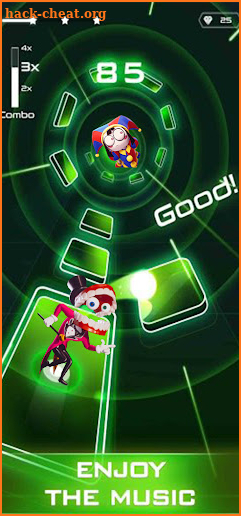 Music Digital Circus Tiles Hop screenshot