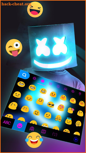 Music Dj Man Keyboard Theme screenshot