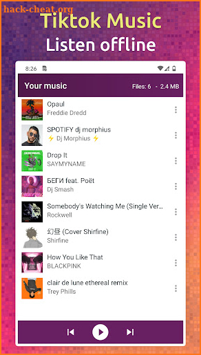 Music Downloader for TikTok screenshot