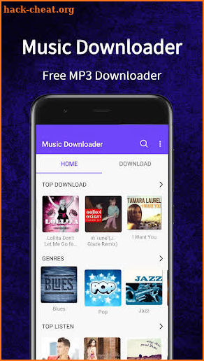 Music Downloader Free Mp3 BianSetYoz screenshot