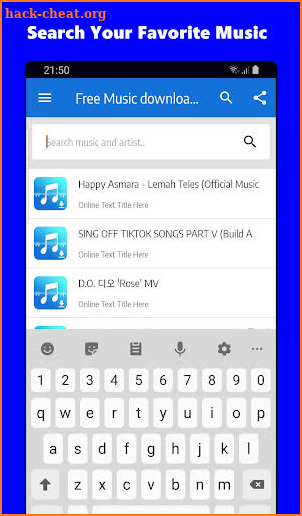 Music Downloader : Mp3 offline screenshot