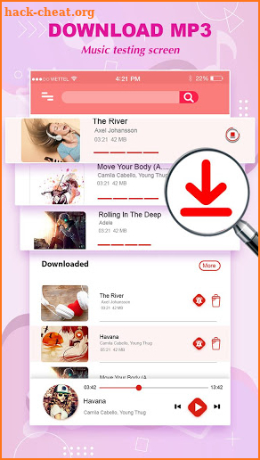 Music downloader - Music player screenshot