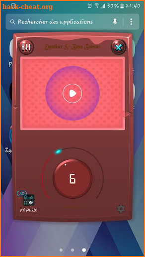 Music Equalizer Amplifier Volume Basse Booster screenshot