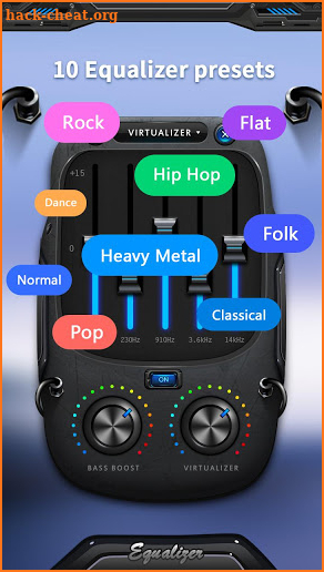 Music Equalizer & Sound Bass Booster screenshot