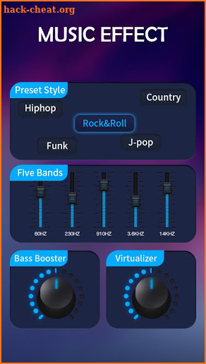 Music Equalizer - Bass Booster & Volume Up screenshot