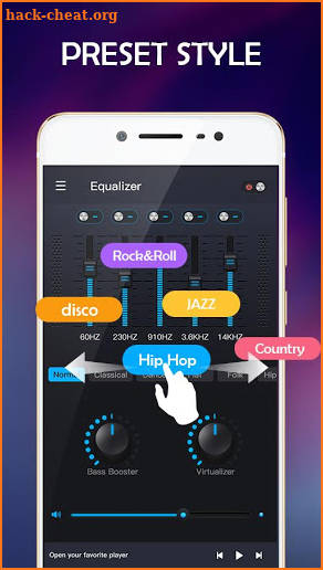 Music Equalizer - Bass Booster & Volume Up screenshot