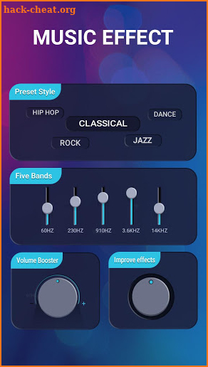 Music Equalizer-Bass Booster&Volume Up screenshot