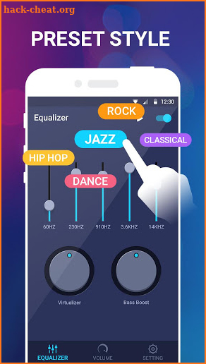 Music Equalizer-Bass Booster&Volume Up screenshot