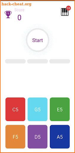 Music Key Quiz Notes screenshot
