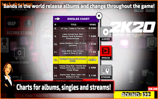 Music label manager 2K20 screenshot