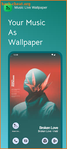 Music Live Wallpaper screenshot