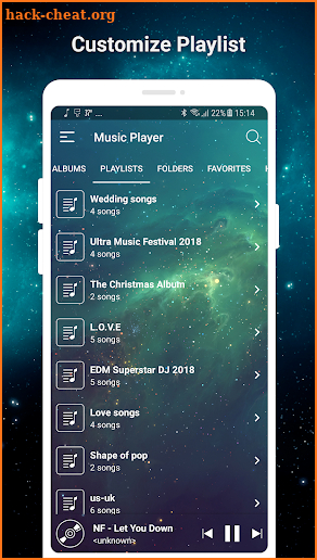 Music Mix Player screenshot