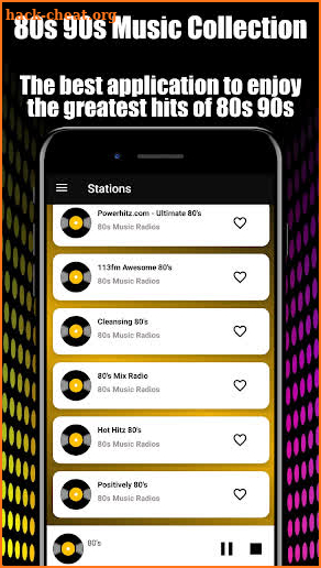 Music of the 80s and 90s free - 80s 90s Music screenshot