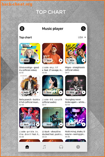 Music online - Music player screenshot