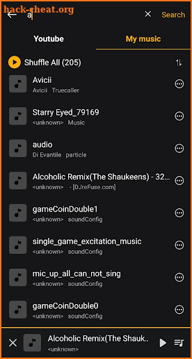 Music Player screenshot