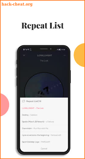 Music Player screenshot