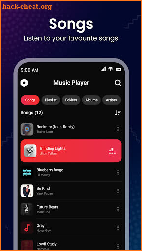 Music Player screenshot