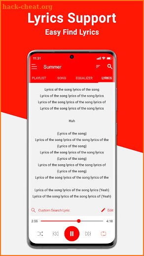 Music Player Acoustic screenshot