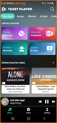 Music Player & Video Player screenshot