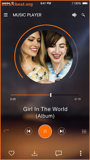 Music Player App screenshot