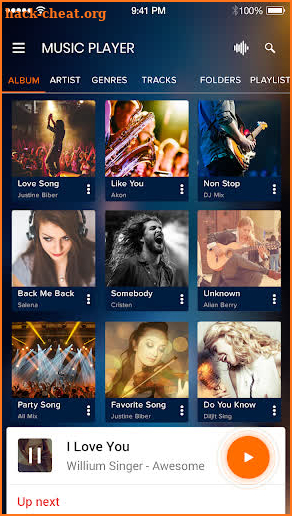 Music Player App screenshot