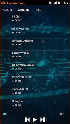 Music Player by Fertuthach screenshot