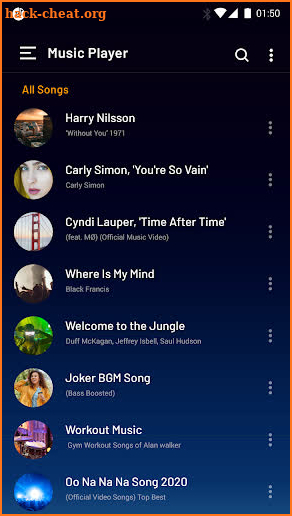 Music Player For Galaxy screenshot