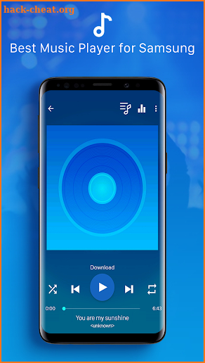 Music Player for Galaxy S9 Plus screenshot